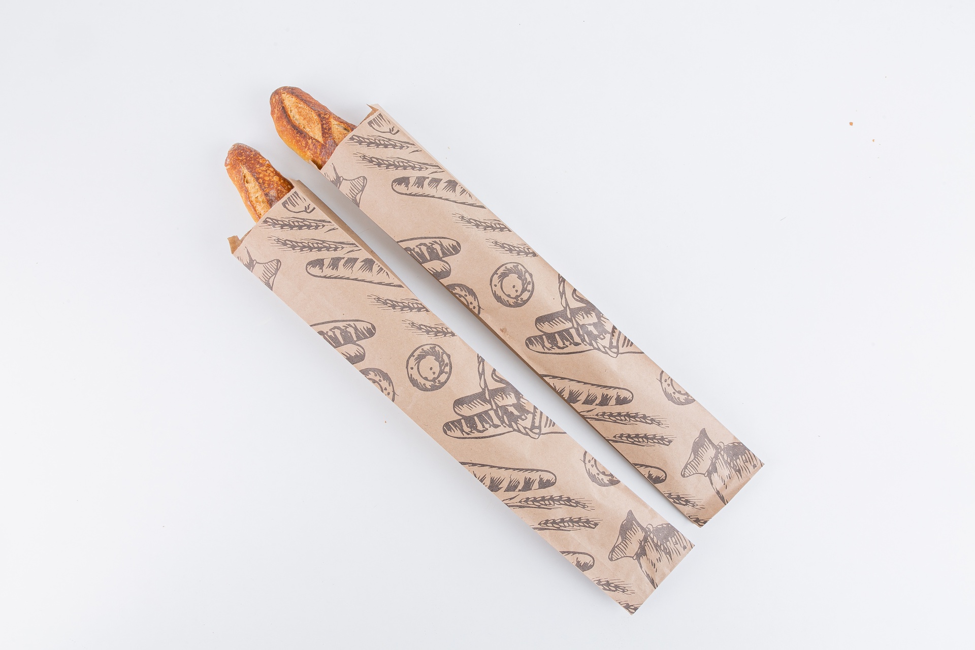 BOLSA_FP #04_BOLSA 10X58X4,5 P/ BAGUETTE C/ IMP._10X60X4,5CM_MARRÓN_