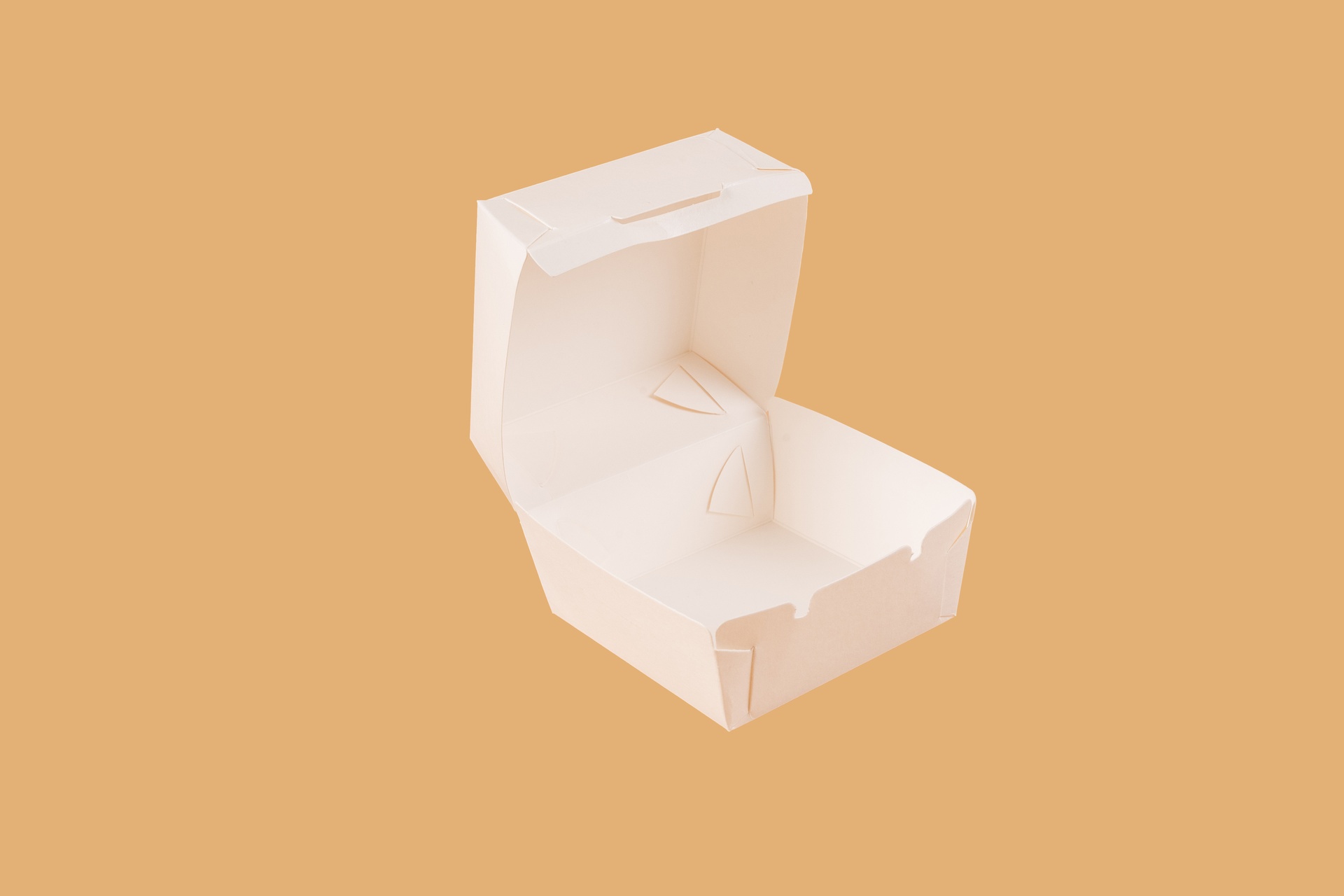 FLEXIBLES_CAJA HAMBURGUESA G/ GOURMET_10CMX10CMX8CM_BLANCA
