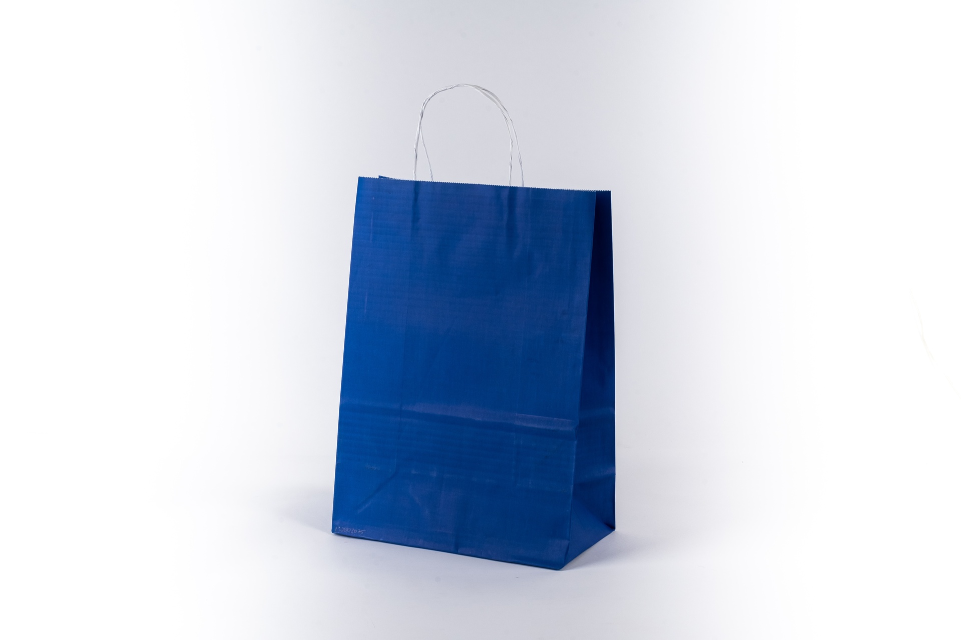 BOLSA_FC #03_24X32,5X12 CM_AZUL_C/ MANIJA TORCEADA